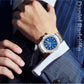 Professional Analog Blue Watch - For Men DRM PE Series DRM0020