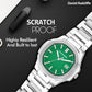 Professional Analog Green Watch - For Men DRM Series DRM0020