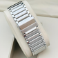 Silver Roman Style Premium Quality Mash Finish Belt Watch For Men - DRM0014