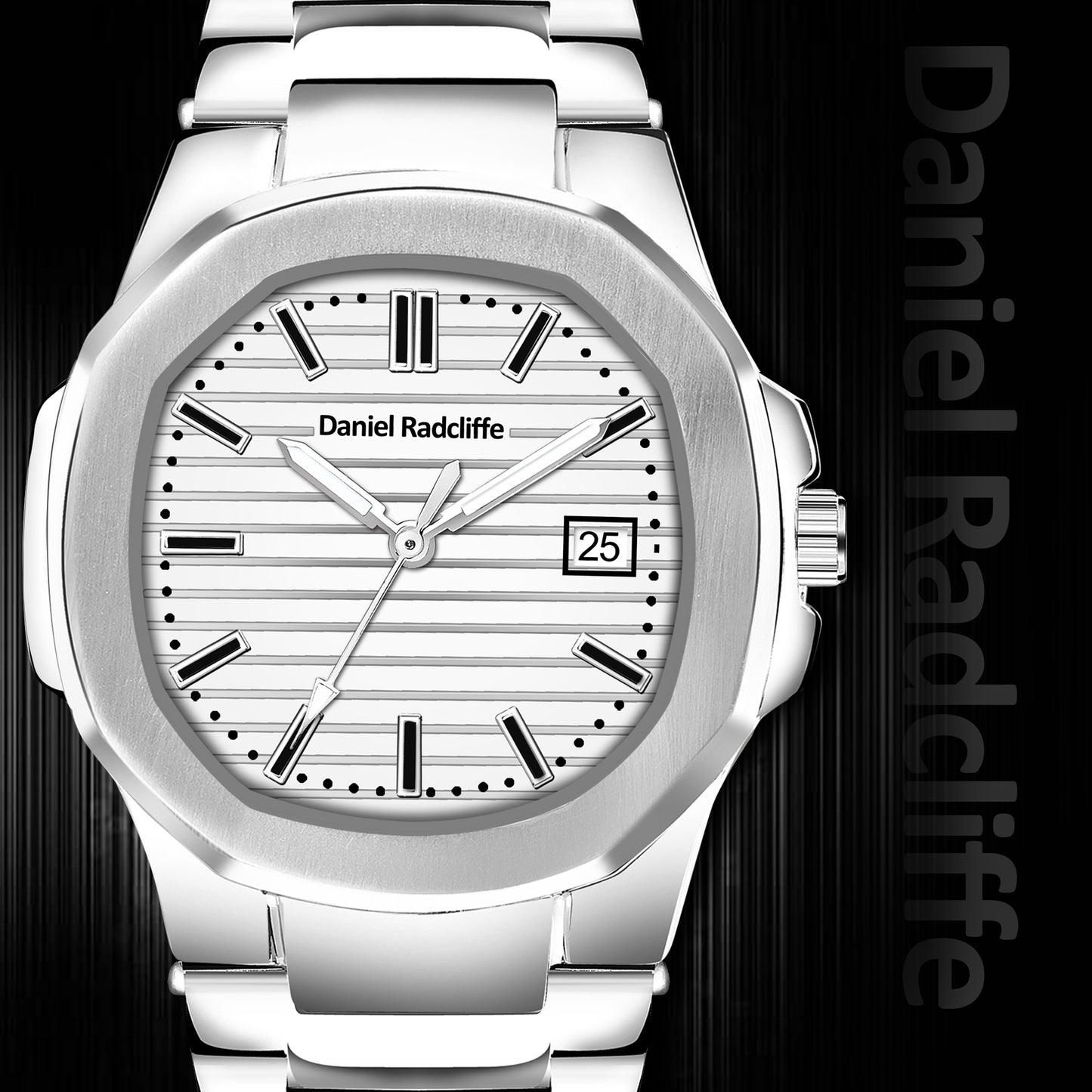 Professional Analog White Watch - For Men DRM Series DRM0020