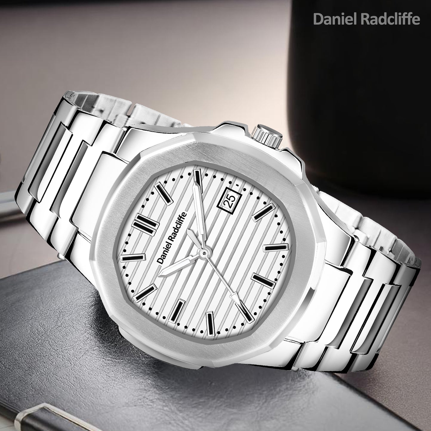 Professional Analog White Watch - For Men DRM Series DRM0020