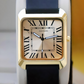 Homage Full Gold Frame Black Strap Trending Mens Fashion Watch - DRM0015