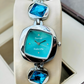 Premium Quality Stone Studded Luxurious Watch For Women - DRW0027