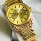 Chronographs Trending Gold Watch Premium Quality For Women - DRW0013