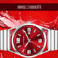 Premium Analog Red Watch - For Men DRM Series DRM0022