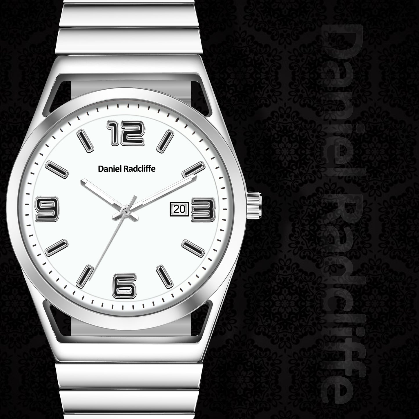 Premium Analog White Watch - For Men DRM Series DRM0022