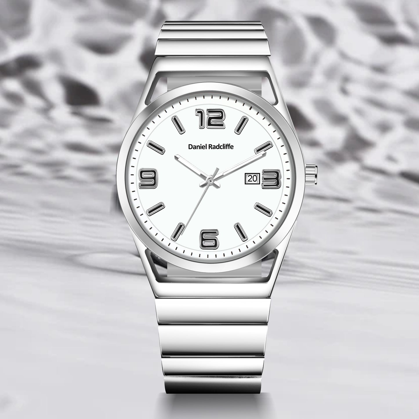 Premium Analog White Watch - For Men DRM Series DRM0022