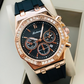 Diamond Studded Chronographs Pattern Women Watch - DRW0020