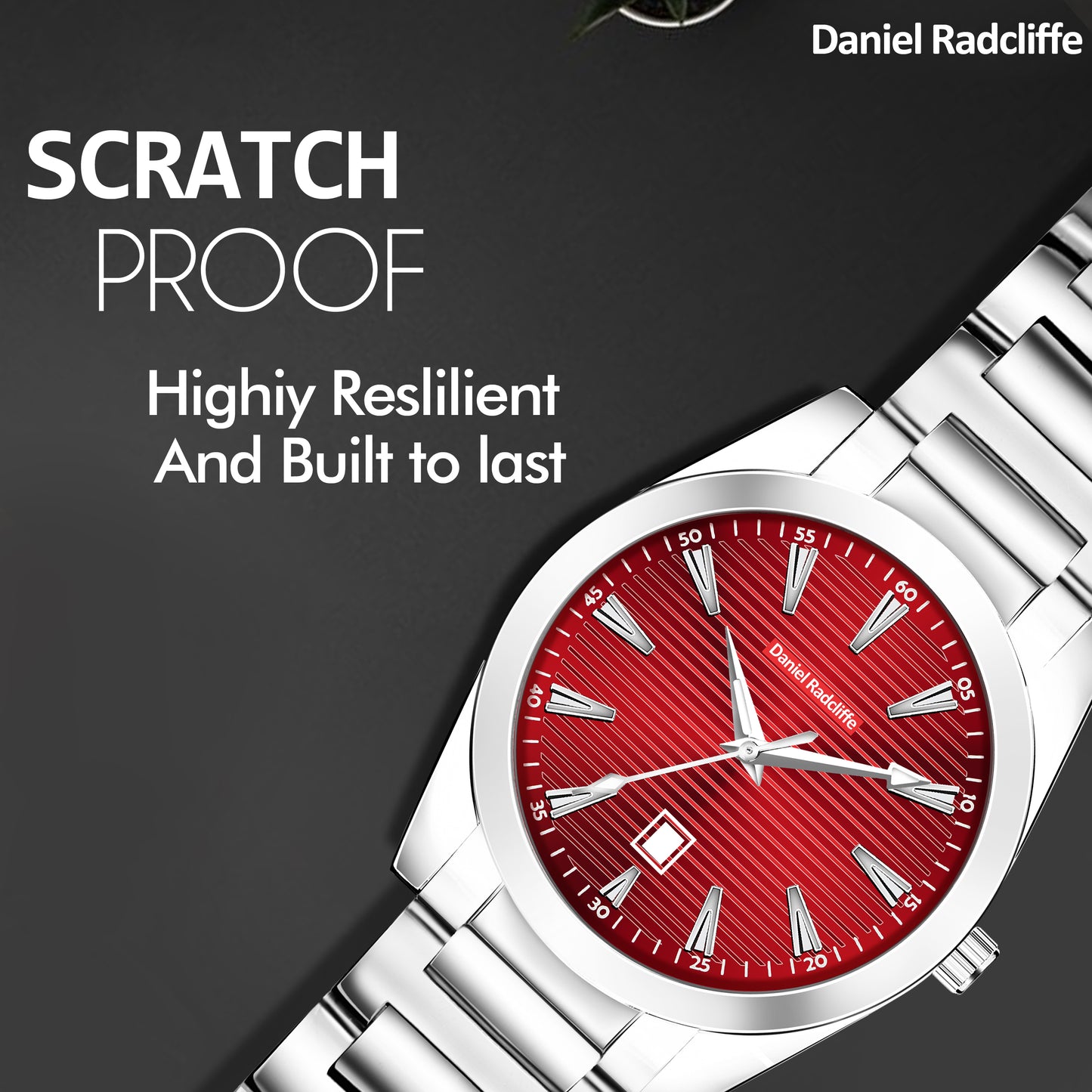 Premium Analog Red Watch - For Men DRM Series DRM0023