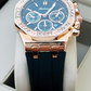 Diamond Studded Chronographs Pattern Women Watch - DRW0020