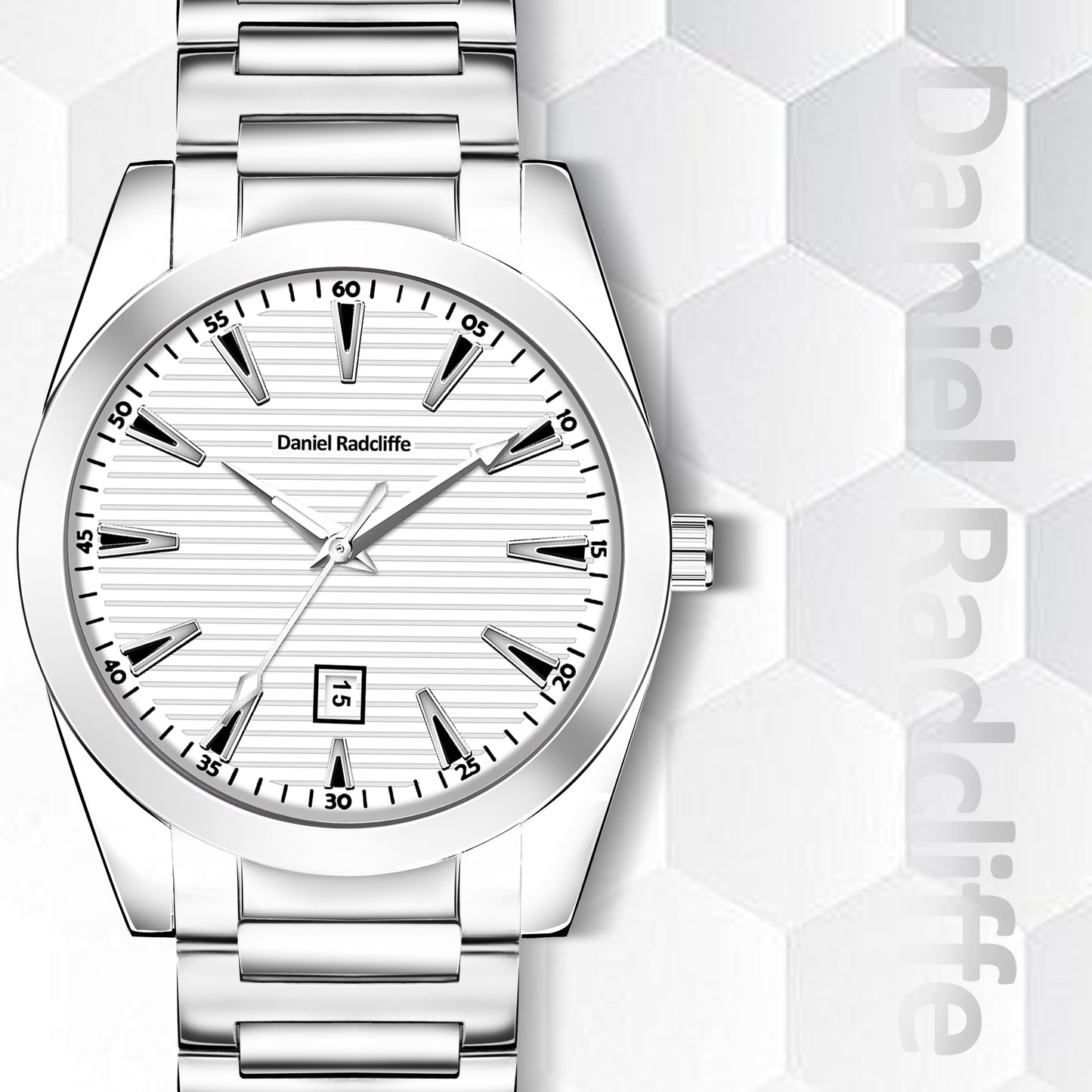 Premium Analog White Watch - For Men DRM Series DRM0023