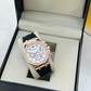 Diamond Studded Chronographs Pattern Women Watch - DRW0020