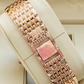 Chronographs Trending Rose Gold Watch Premium Quality For Women - DRW0013