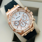 Diamond Studded Chronographs Pattern Women Watch - DRW0020