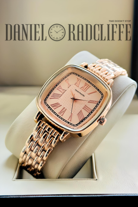 Squarer Rose Gold Analog Watch - For Women DRW001