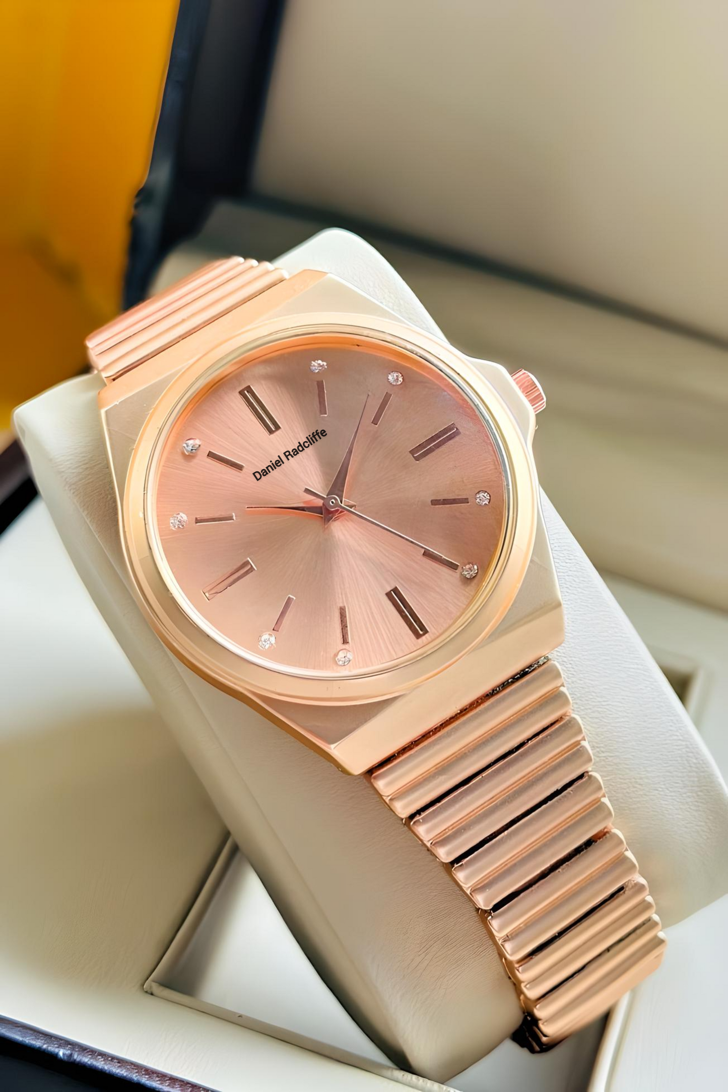 Elite Ladies With Mesh Strap And Rose Gold Finish Analog Watch - For Women DRW007