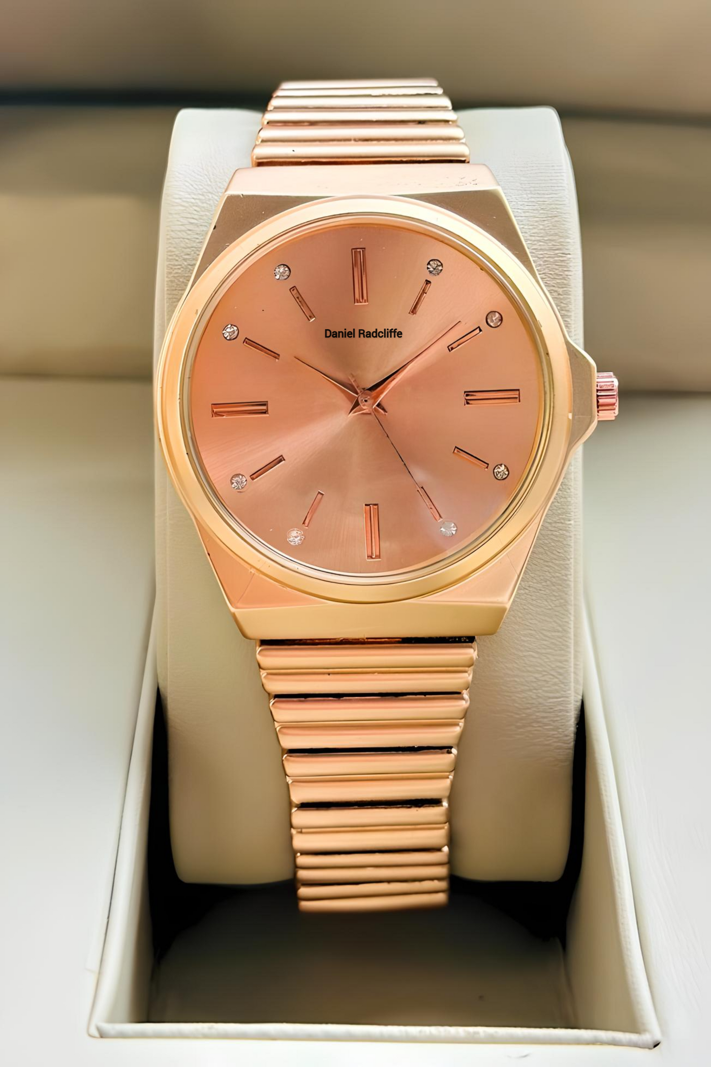 Elite Ladies With Mesh Strap And Rose Gold Finish Analog Watch - For Women DRW007