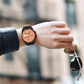 Magnetic Adjustable Lock With Premium Rim Fancy Hands Orange Rich Vibe Watch For Men - DRM0019