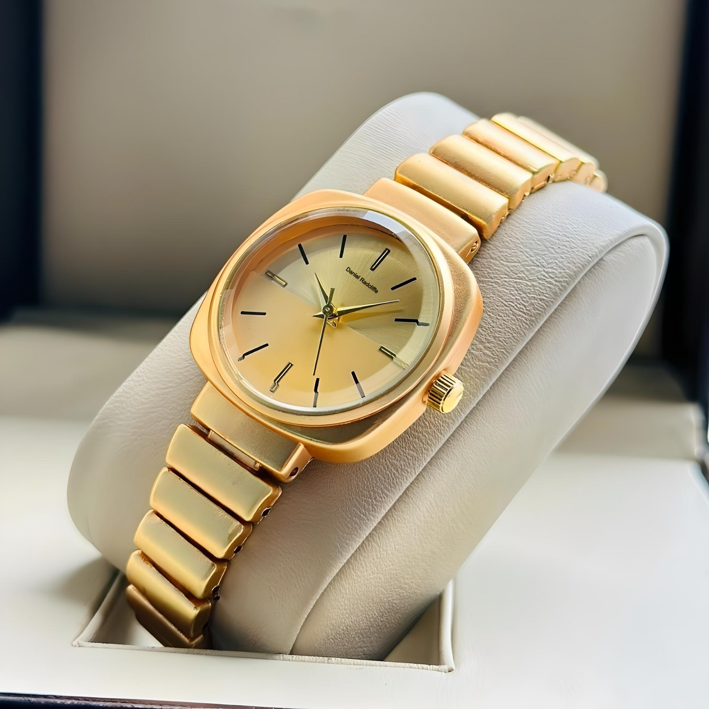 Square Dail Gold  Analog Watch - For Women DRW004 Special price